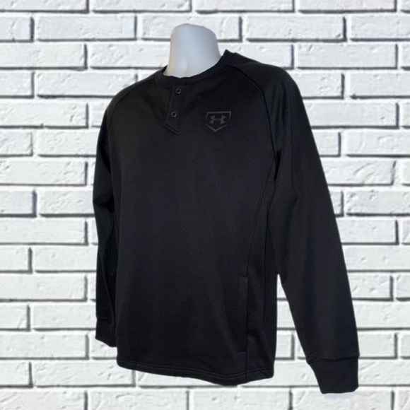 Under Armour Black Long Sleeve Performance Pullover Shirt Men’s Size M SS 2017 - Picture 5 of 16